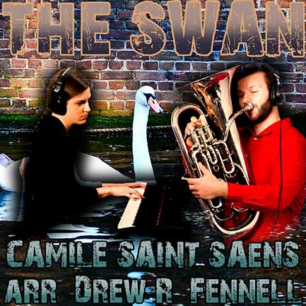 THE SWAN - Camille Saint-Saëns Arr. Drew Fennell - Matonizz & Fennell ...